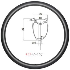 Clincher asimmetria carbonio
