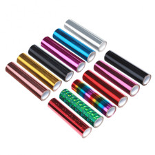 Foglio Toner 15cm x 5m Foglio Caldo Mica Trasferimento Calore Attivato Rotolo Artigianato Card