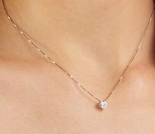 Collana punto luce argento - in,