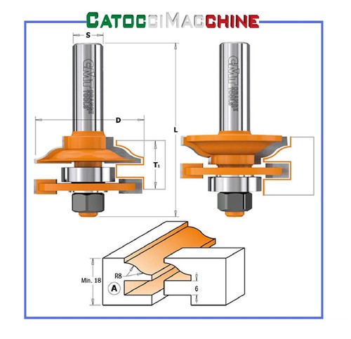 Set frese per incastri - di,