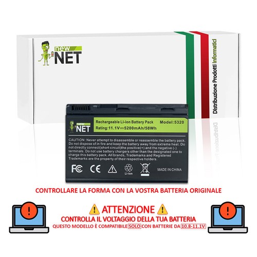Batteria 5200mah - batteria, da