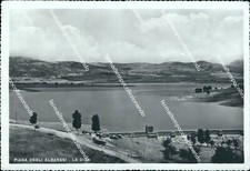 bm608 cartolina piana degli albanesi la diga provincia di palermo
