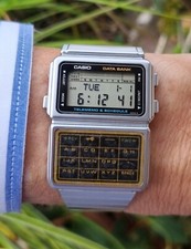 Casio DBC-600 Vintage LCD Calculator-Data Bank Watch Module 563