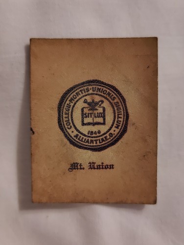 C1910 college mount union - of,