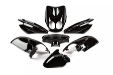 Kit carene 7 pezzi nere Yamaha