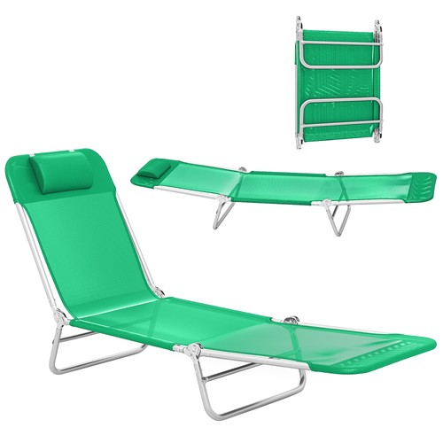Outsunny lettino prendisole - lettino,