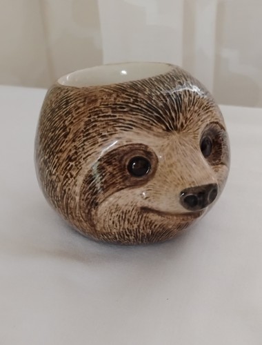 Quail ceramics hedgehog face - hedgehog,