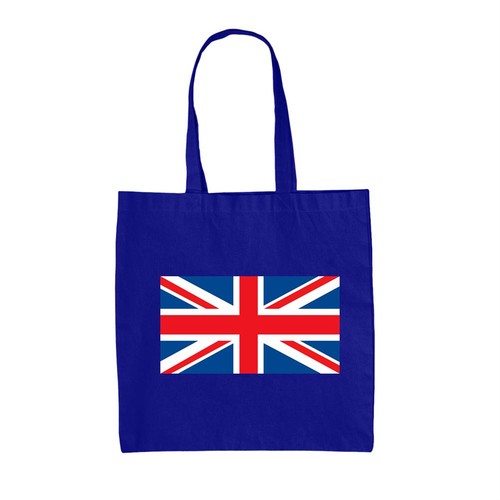Borsa tela con bandiera - con,