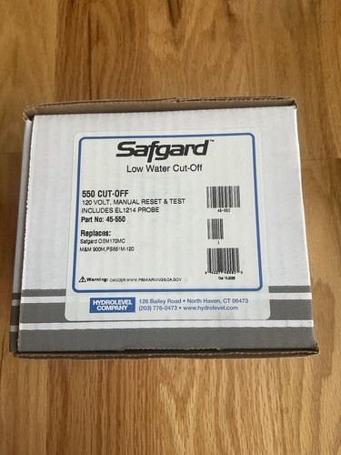 Hydrolevel safgard 550 - hydrolevel, low