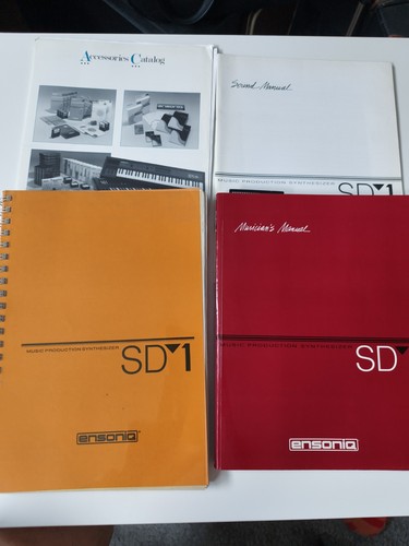 Set manuale originale ensoniq - originale,