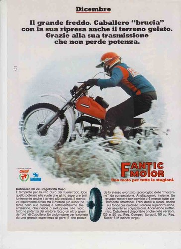 Advertising pubblicità fantic - advertising, pubblicità-fantic