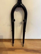 Forcella in acciaio 28" nera