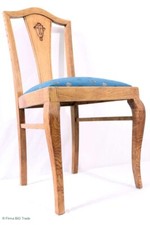 Antica sedia imbottita Art