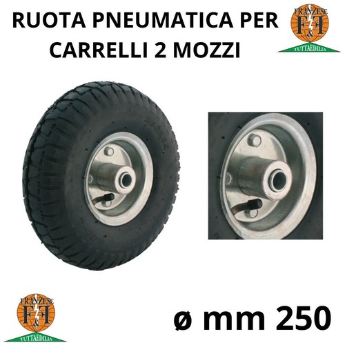 Ruota pneumatica per carrelli - pneumatica,
