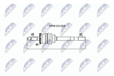 Albero motore NTY NPW-CH-019