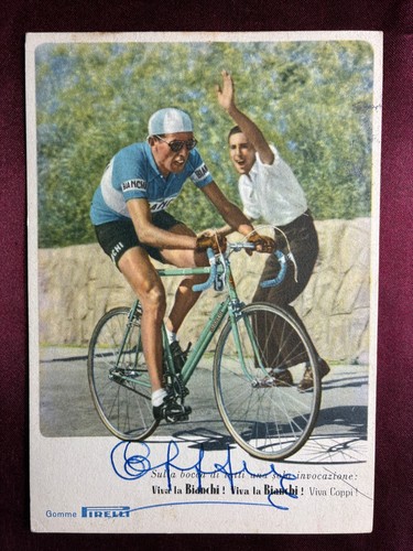 Autografo fausto coppi - fausto,