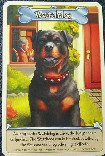 Werewolf werwölfe card - werewolf, game