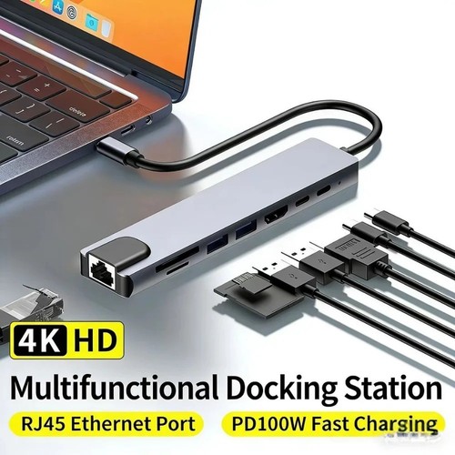 Adattatore hub usb - da, 1