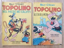 Albo d'Oro 15 - 31 TOPOLINO Paese Califfi + Età della Pietra Disney 1° Ristampa