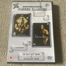 WWE Tagged Classics No Way Out & Backlash 2002 DVD (2 Disc Set) WWF
