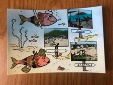 CARTOLINA SALUTI DA ALBENGA CAMPING GALLINARA VIAGGIATA 1963 22