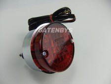 Fanale posteriore stop freno moto tondo per Harley Softail Sportster Bobber