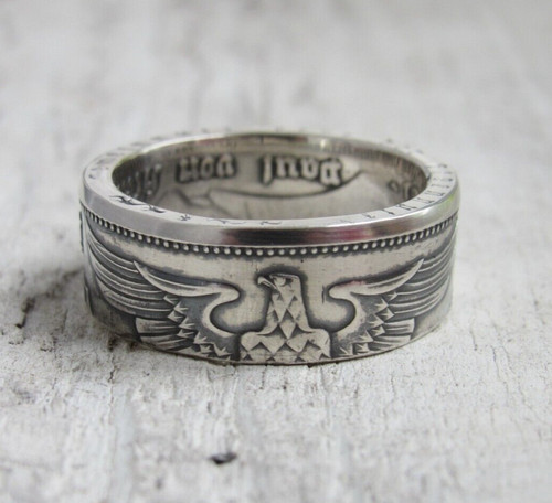 Anello tedesco argento con - argento,