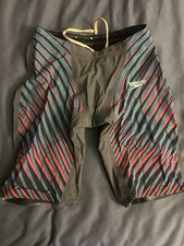 Speedo Fastskin LZR Valor taglia 24 uomo jammer stampato grigio/blu