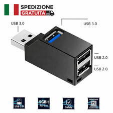 Multi 3 Porte USB 2.0 3.0 HUB