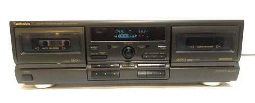 Technics double cassette deck - technics,