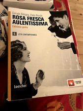 libri di testo rosa fresca aulentissima letteratura italiana 2-5-6