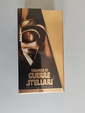 Cofanetto trilogia Guerre stellari 3 VHS edizione speciale confezione originale