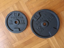 Dischi ghisa 5 kg diametro 28 mm pesi per palestra