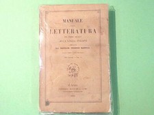 MANUALE DELLA LETTERATURA