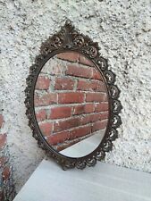 SPECCHIO ANTICA CORNICE OVALE