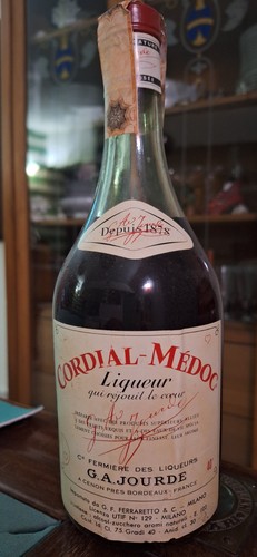 Cordial médoc liqueur - médoc, 75