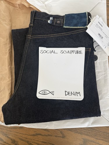 Jeans visvim social - social, sculpture