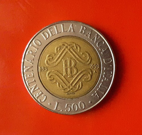 500 lire 1993 variante - lire,