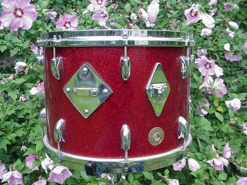 10x14 1968 gretsch rosso - 10x14,