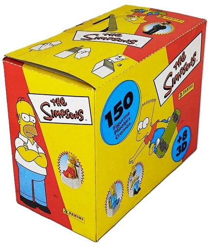 Empty box panini the simpsons - panini,