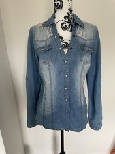 Camicia denim aderente Jane