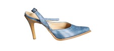 scarpe donna decolte tacco alto con cinturino blu tag37 by fixtion made in italy