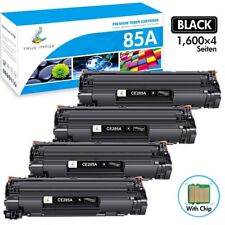 4 pezzi toner nero CE285A 85A