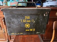 Scatola cassetta porta Munizioni Originale Esercito Ammobox 