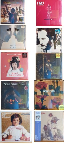 Dieci vinili nuovi sigillati - dieci,