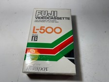 NEW FUJI VIDEO CASSETTE BETA L-500 NUOVA SIGILLATA-SEALED