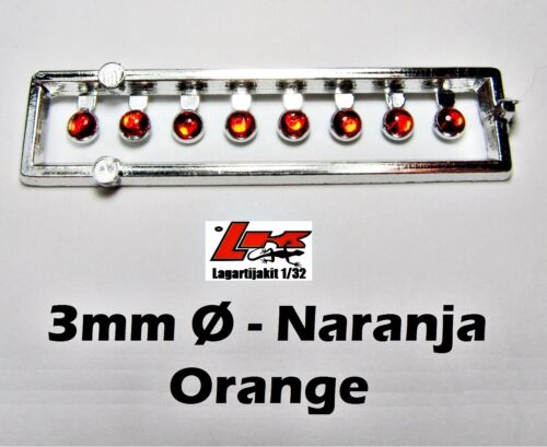 Faro naranja cerco - 3, mm