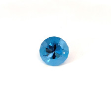 Topazio blu svizzero naturale