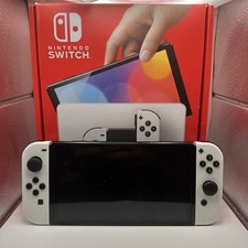 Nintendo Switch Oled + BOX E ACCESSORI ORIGINALI - Bianco HEG-001 SCONTO ATTIVO