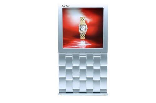 Cartier espositore display con - display,